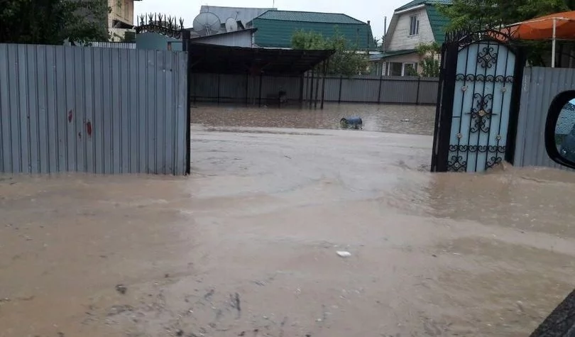 Алматының Алғабас кентін су басты (фото)