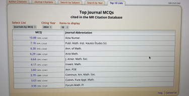 Математиканың Nature-сы мен Science-ы