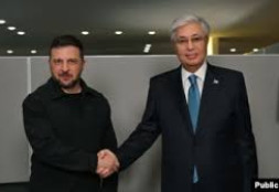 Тоқаев Нью-Йоркте Зеленскиймен кездесті