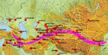 Ұлы жібек жолының жолдары мен бағыттары